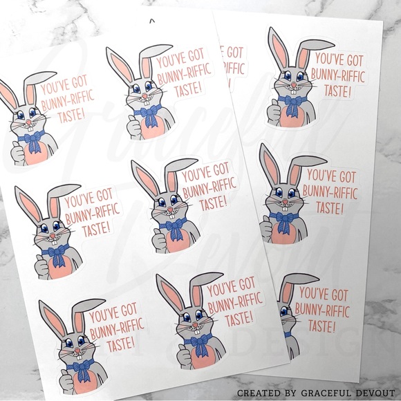 🐰Easter Sticker Bundle Variety Pack [GD55-48] - Picture 6 of 6